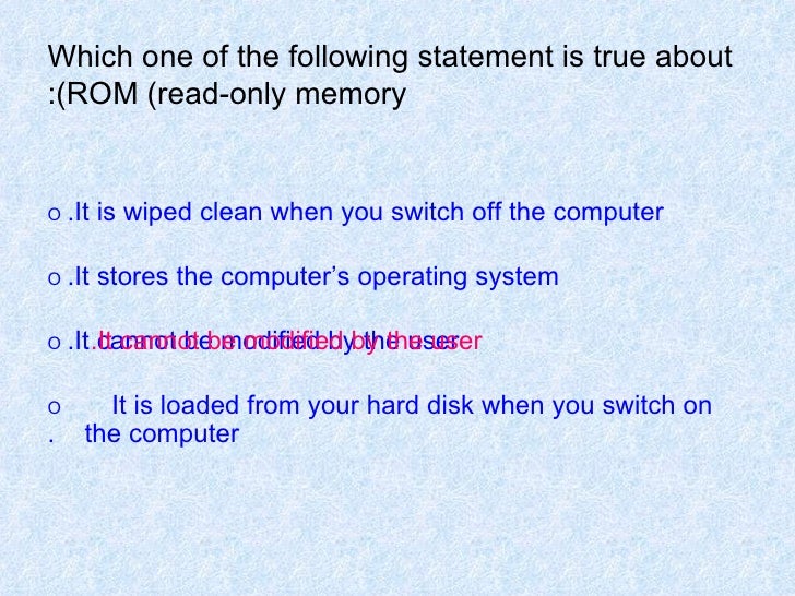 It Exercises