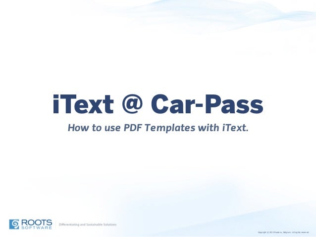 how to use templates