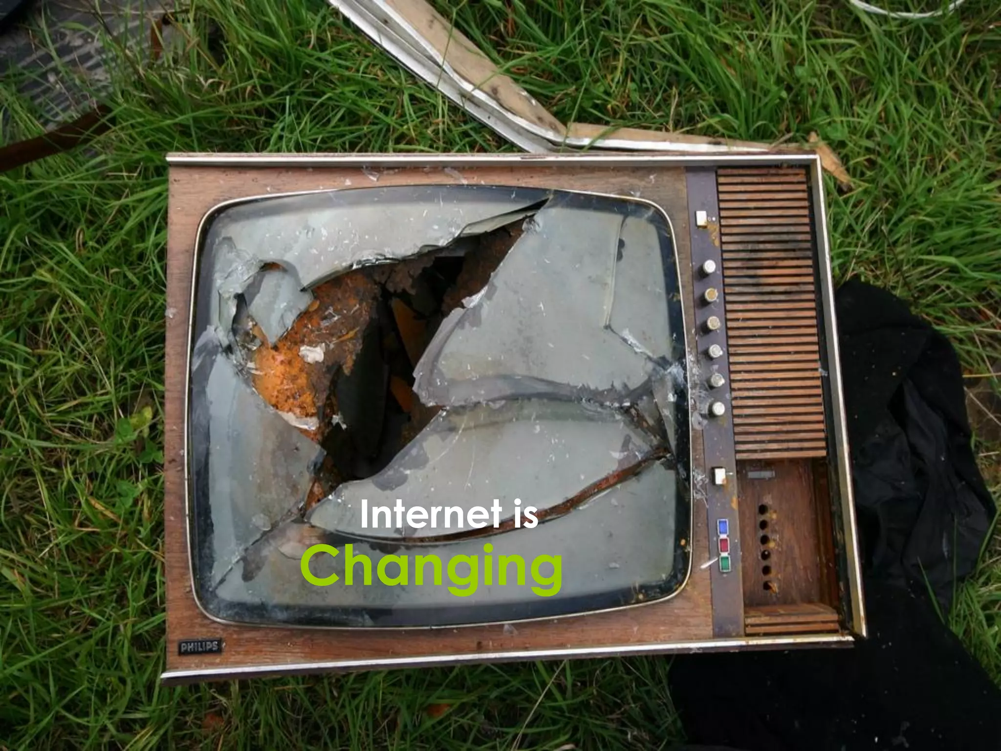 Internet is
Changing
 
