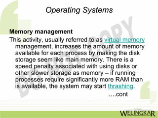 Operating Systems | PPT