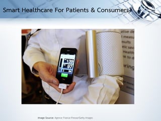 Smart Healthcare For Patients & Consumers?
Image Source: Agence France-Presse/Getty Images
 