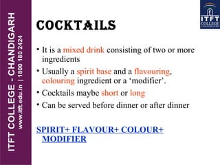 ITFT - cocktails | PPT