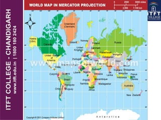 Itft Continents And Oceans Of World