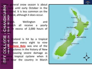 Itft new zealand physical features