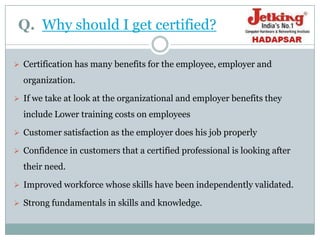 According to a recent study, there is a 40 percent gap between demand and supply of IT professionals with the right technical skills. Railways to AirwaysWith computerization becomingthe mantra of today, demand for computer Hardware & Networking Engineersis going to riseEducation to EntertainmentBanks to BPOs