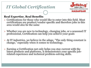 Net worth is pegged at over $200 billion globally.THE IMS INDUSTRYRecently NASSCOM reported that IT and ITES sector in India, annually grows at the rate of about 25% and sustains nearly 2 million jobs.