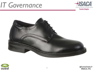 @CarlosChalicoT
#ISACA_ITG
5
IT Governance
 