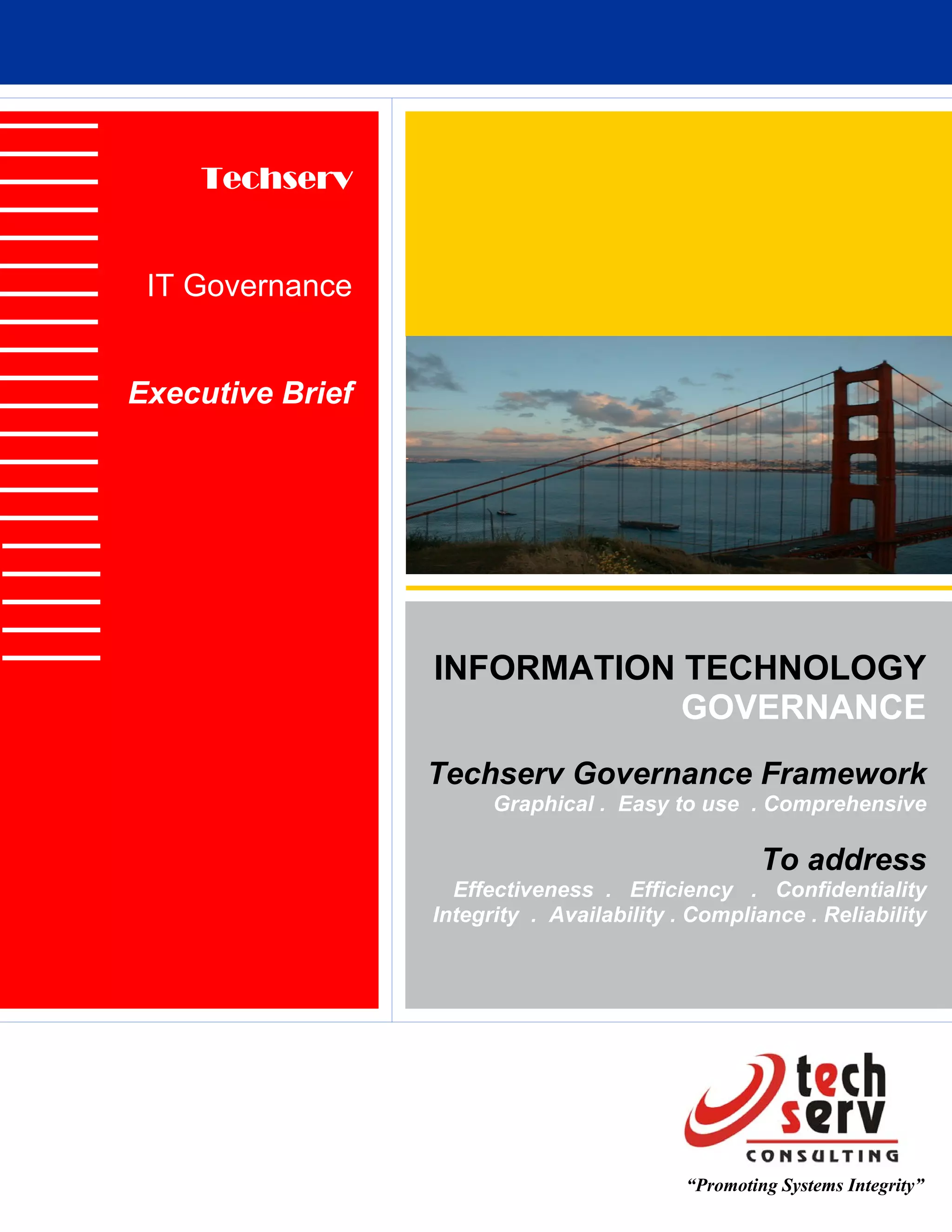 IT GOVERNANCE CONSULTING | PDF
