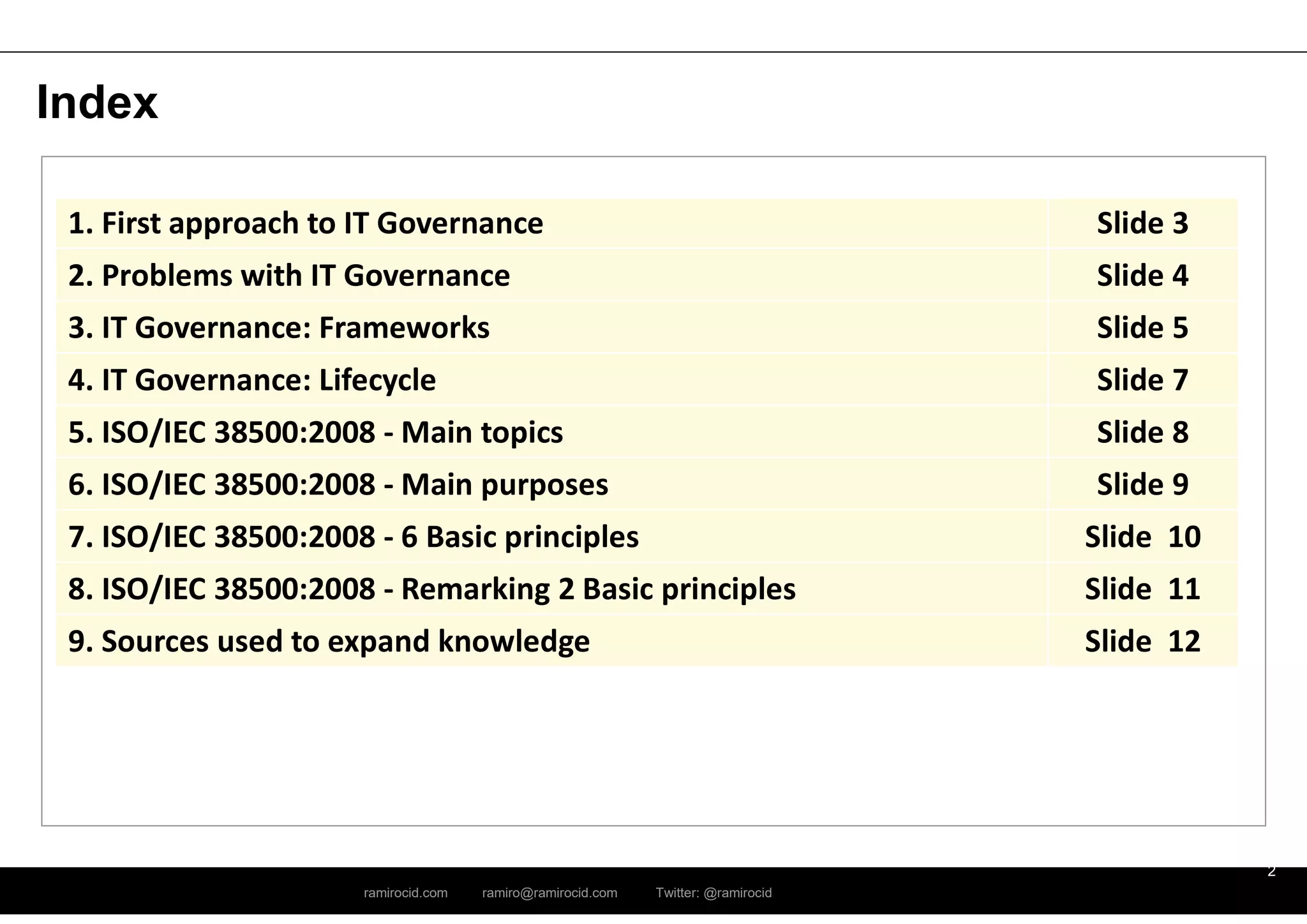 IT Governance & ISO 38500 | PDF