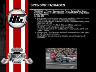 Itg Proposal Master Nhra 0809[1] | PPT
