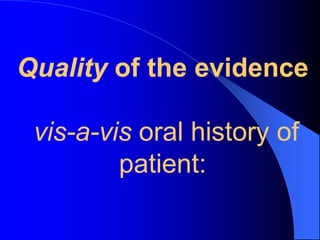 Bias- SAFE is not a neutral forensic evidence gatherer.