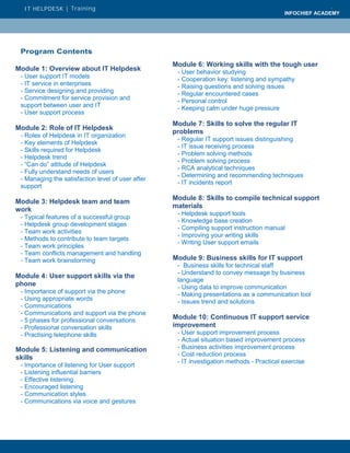 It helpdesk | PDF
