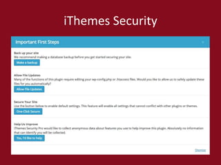 iThemes Security
 