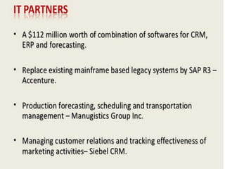 Hershey's IT Implementation