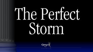 The Perfect
  Storm
 
