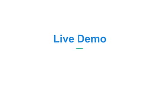 Live Demo
 