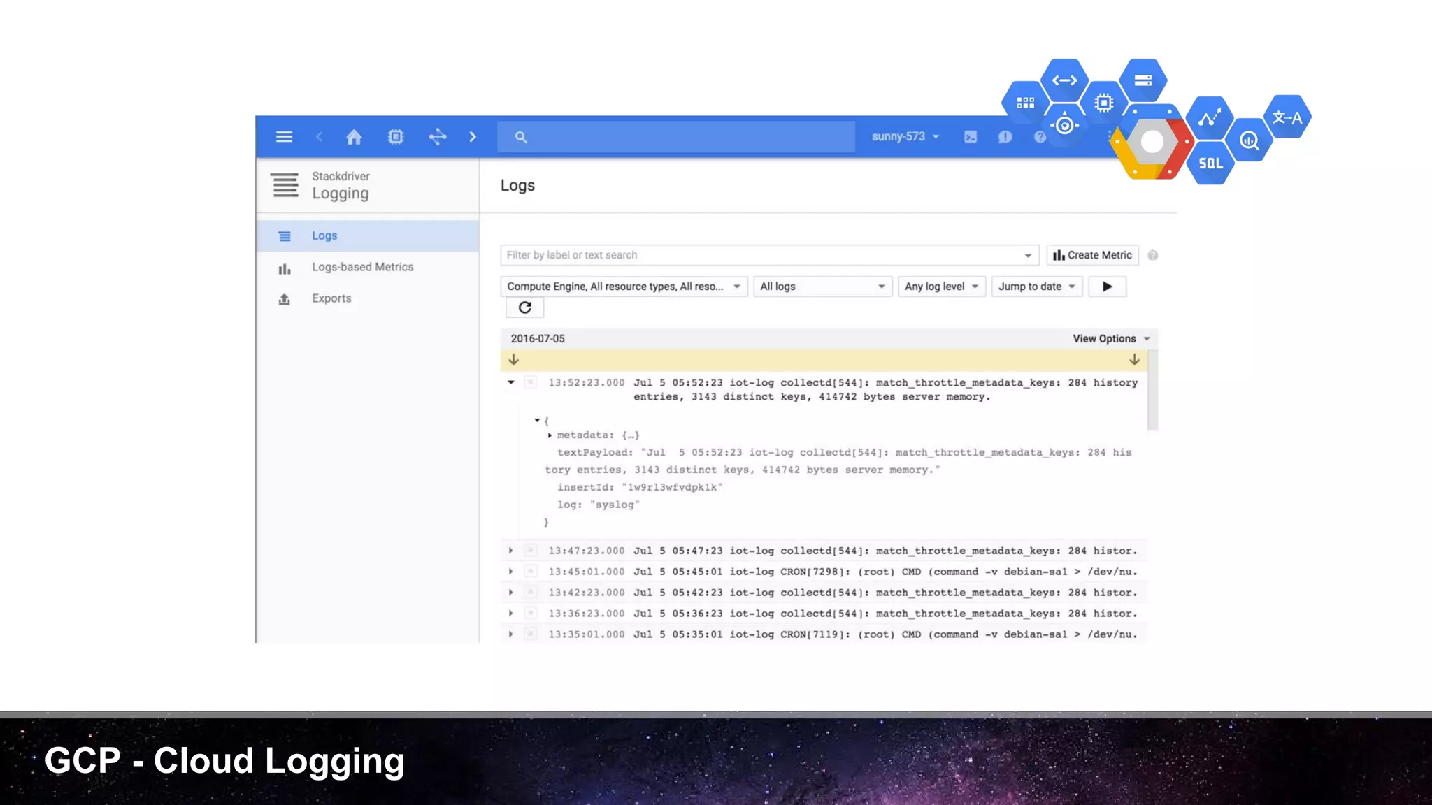 GCP - Cloud Logging
 