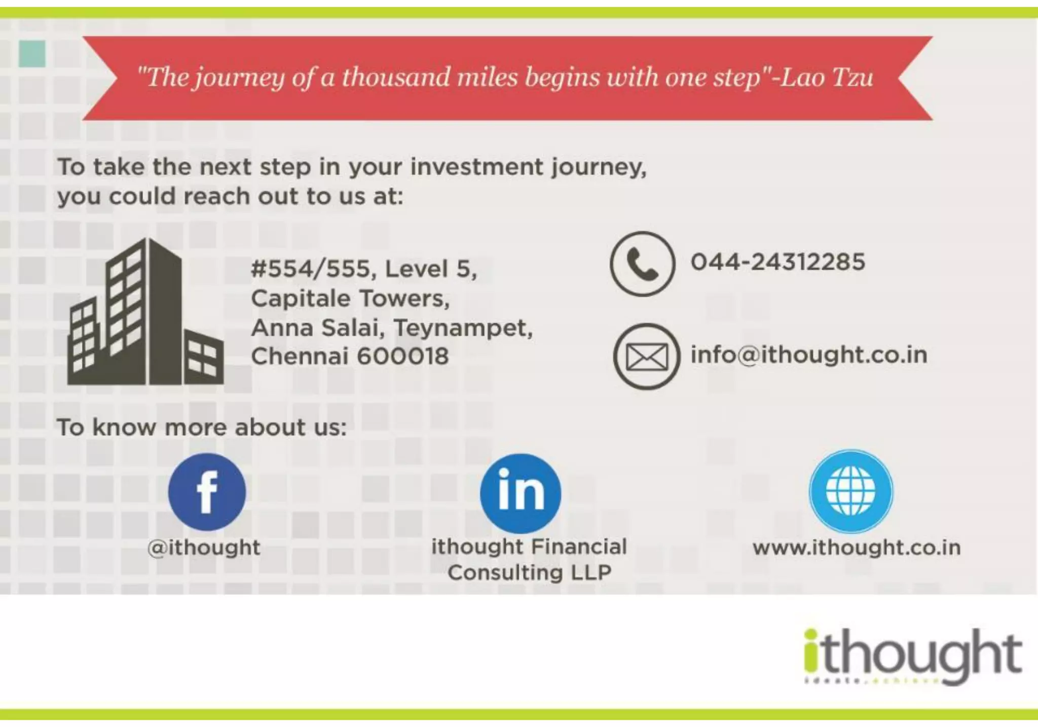 Discover investing with ithought!