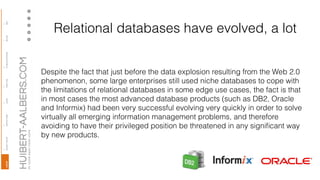 ITI015En-The evolution of databases (I) | PDF