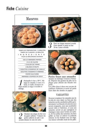 Fiche Cuisine
60
1138-P60 FICHE CUISINE 07.indd 601138-P60 FICHE CUISINE 07.indd 60 09/09/16 15:0909/09/16 15:09
 