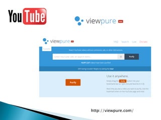 http://viewpure.com/
 