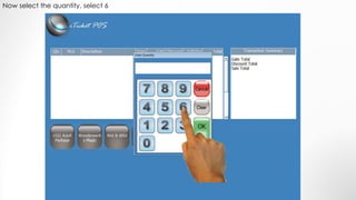 Now select the quantity, select 6
 