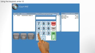 Using the keypad, enter 10
 