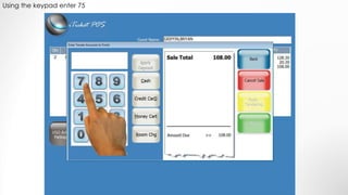 Using the keypad enter 75
 