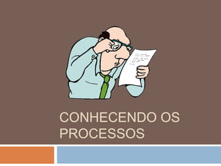 CONHECENDO OS
PROCESSOS
 