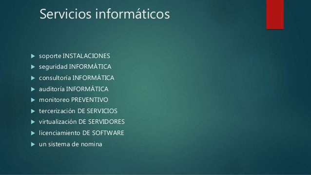 Resultado de imagen para Servicios informatica