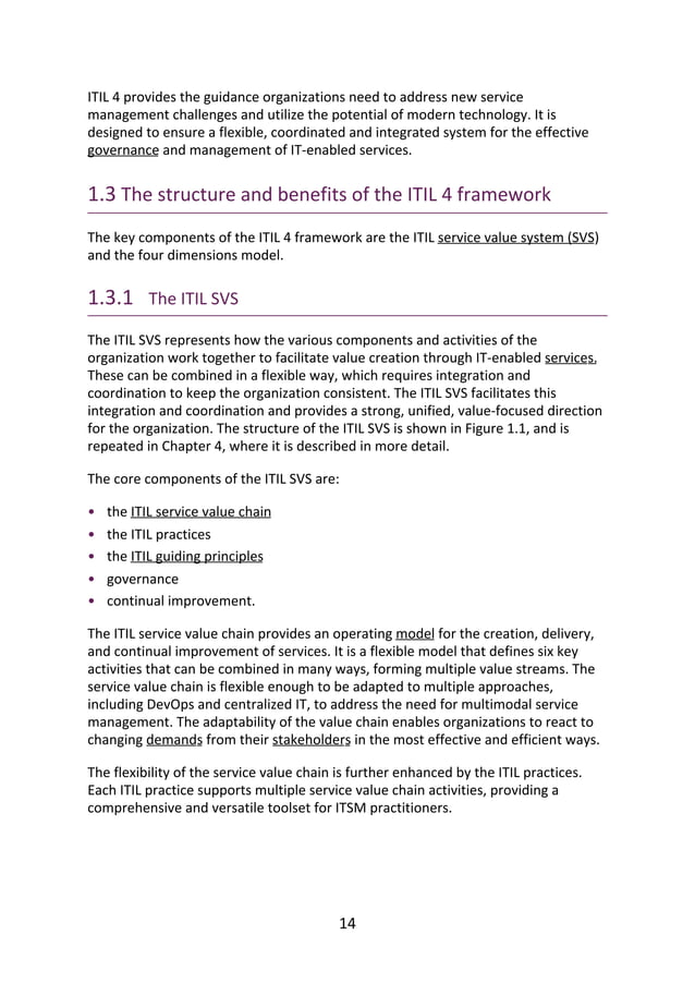 ITIL Foundation ITIL 4 Edition | PDF | Information Services Industry ...