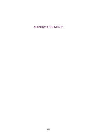 ACKNOWLEDGEMENTS
255
 