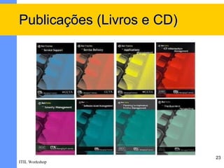 Publicações (Livros e CD)




                            23
ITIL Workshop
 