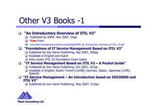 ITIL V3 Highlights