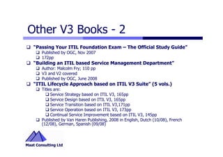 ITIL V3 Highlights