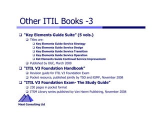 ITIL V3 Highlights