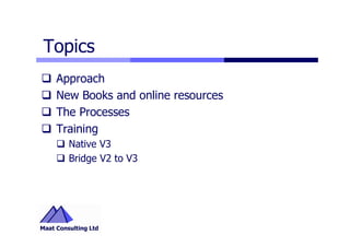 ITIL V3 Highlights