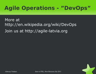 Interactive workshop 