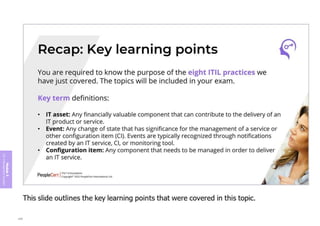 Module
5
ITIL
4
Management
practices
298
 