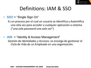 ITIL - IAM (Access Management)
