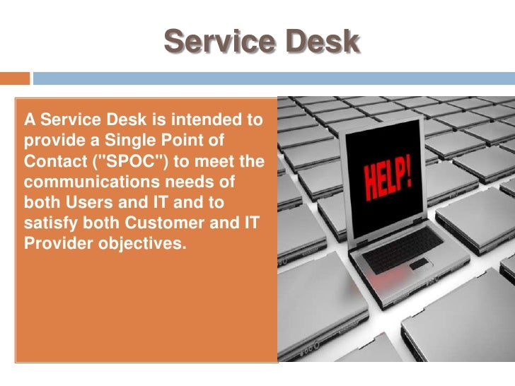 ITIL Service Desk