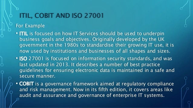 Sox iso 27001 mapping services