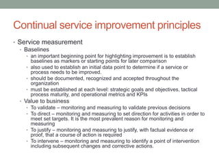 ITIL Continual Service Improvement | PPTX