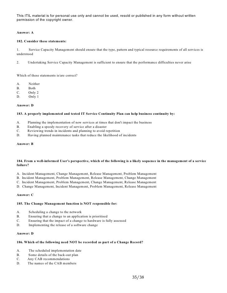 itil foundation v2 200 sample questions which of the following statements about bar charts is true