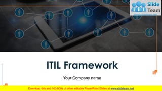 ITIL Framework
Your Company name
 