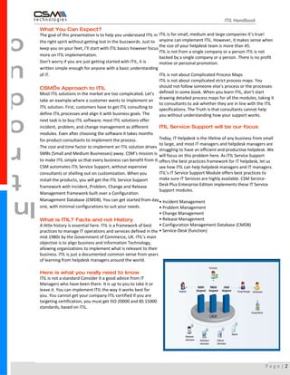 Itil Practices.pdf ITIL Handbook | DOC