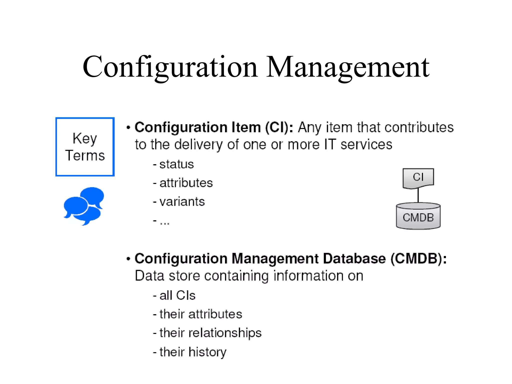 Configuration Management 