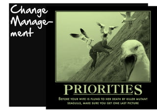 Change    
Manage-­  
ment  

 