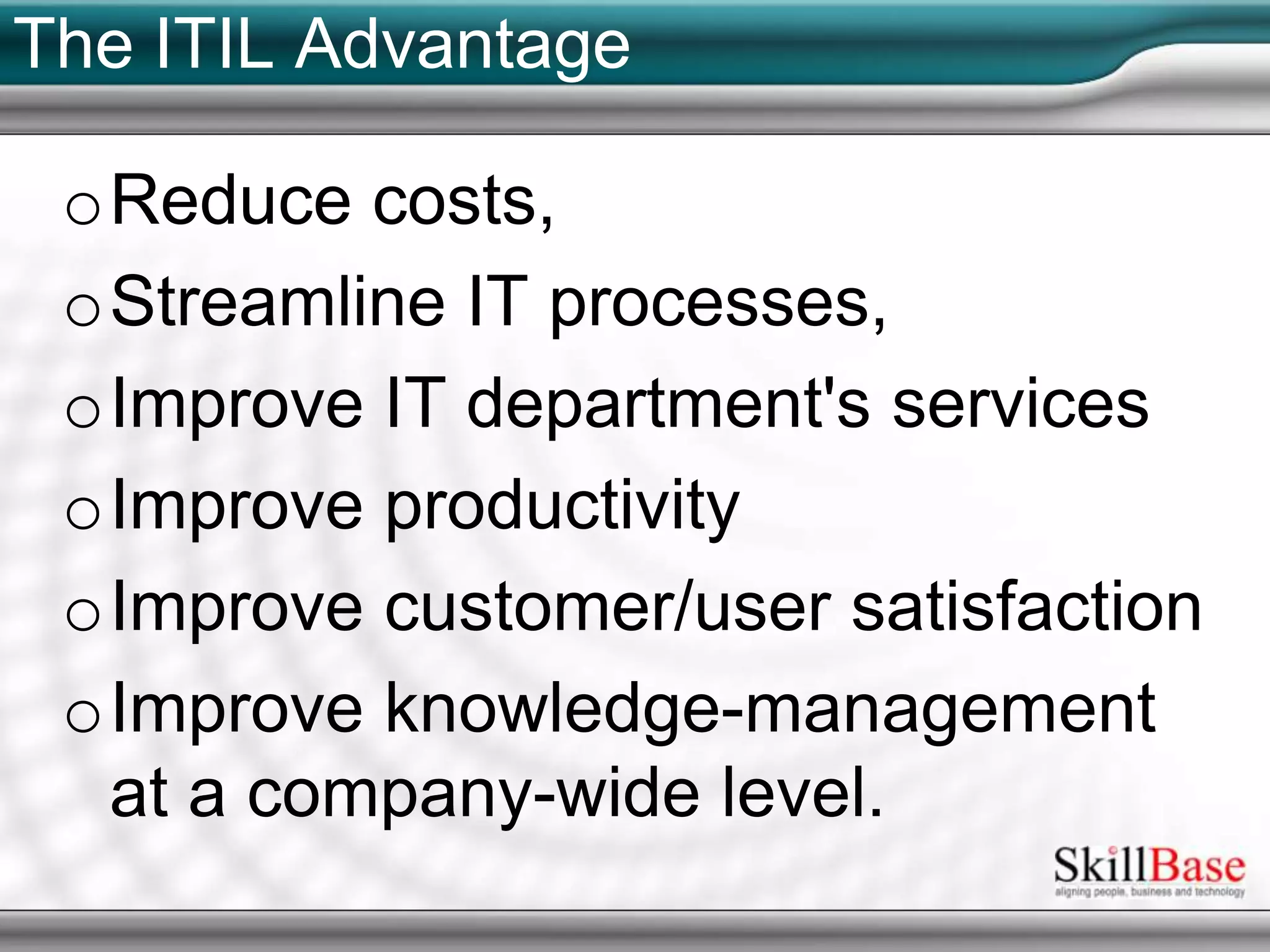  useful and relevant in public and private sectors.