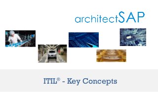 ITIL®
- Key Concepts
 